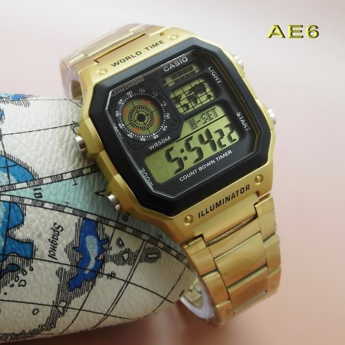 casio ae 1200 gold