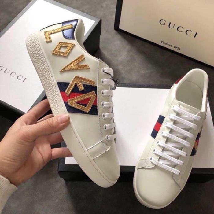 gucci ace loved sneakers