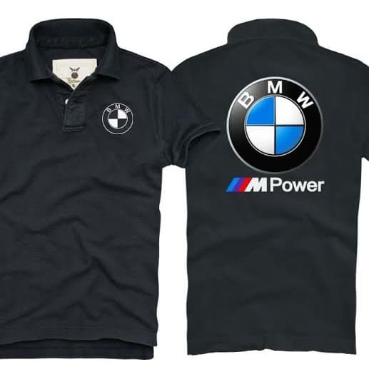 Foto Produk Kaos Kerah - Polo Shirt BMW Logo Depan Bordir dari Dodi Apparel