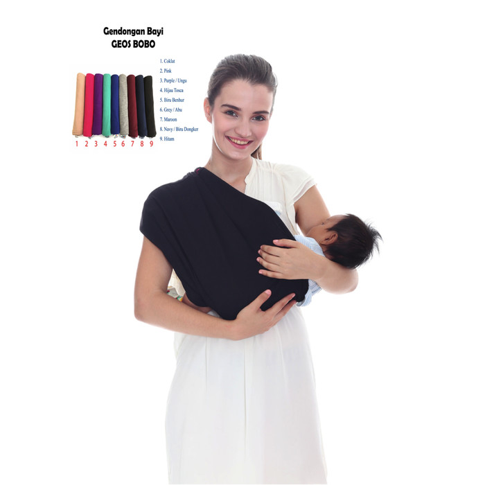 Jual Gendongan Kaos Bobo / GEOS BoBo / Gendongan Bayi Premium Baby