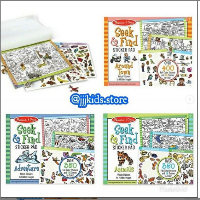 melissa and doug seek and find sticker pad