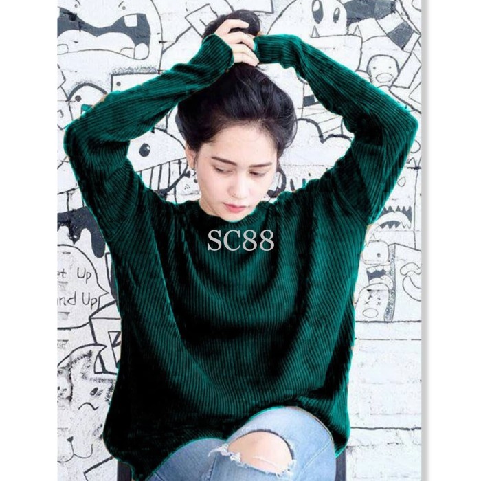 Jual BOXY ABG PREMIUM l sweater rajut  wanita l baju  rajut  