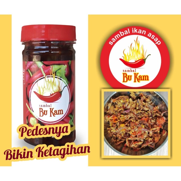 Jual Sambal Ikan Asap Panggang Bukam Kota Semarang Caly S Tokopedia