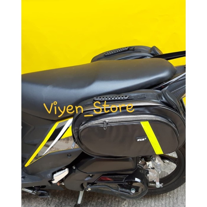 Jual Tas Motor Side Bag Oval Samping Motor Sidebag Multifungsi Waterproof Jakarta Utara