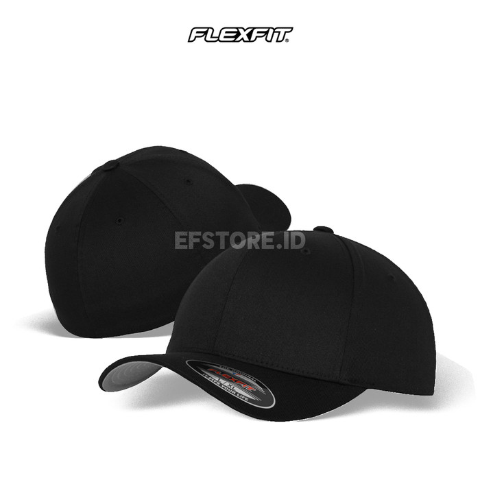 Jual Topi  Polos  Baseball Flexfit Yupoong 6277 Original 