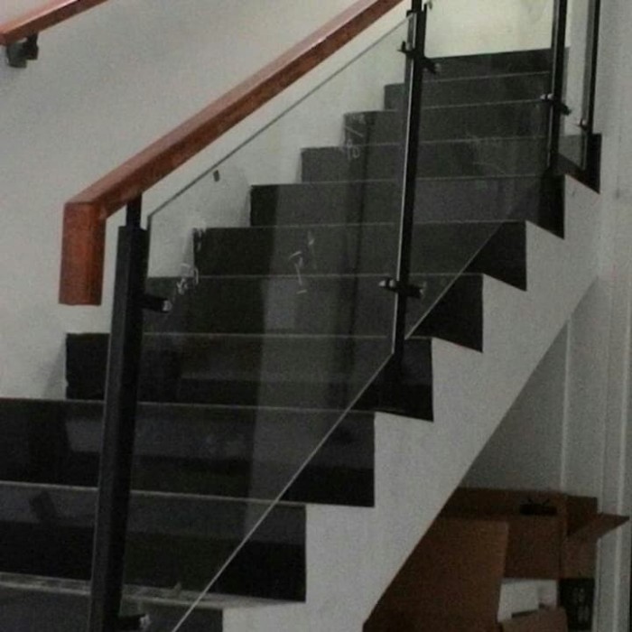 Jual Railing Tangga Kaca Minimalis Kota Tangerang Dwi Jaya Decoration Tokopedia