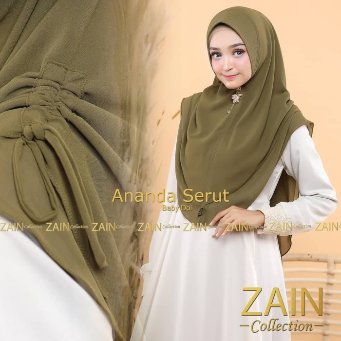 Jual Hijab Jilbab Khimar Syari Amalia Ceruty / Khimar