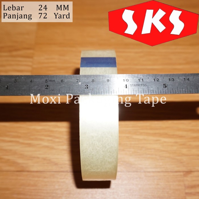 Jual Isolasi  Bening 1 inch 72 Yard Solatip Solasi Selotip 