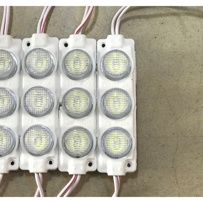 Jual Lampu  LED  Module 3 Watt 24  Volt  LED  Modul 3 Mata 