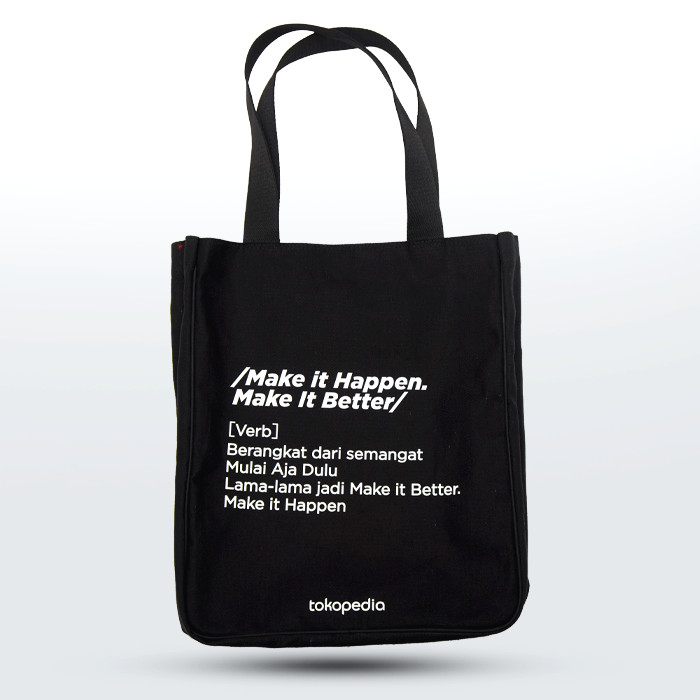 Make It Happen >> Jual Make It Happen Make It Better Totebag Jakarta Timur Tokopedia Merchandise Tokopedia Make It Happen >> Jual Make It Happen Make It Better Totebag Jakarta Timur Tokopedia Merchandise Tokopedia