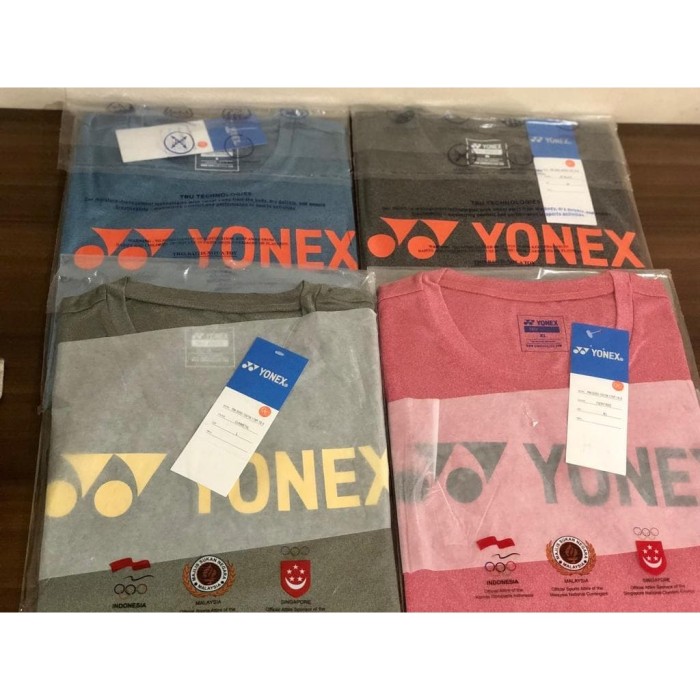 Jual Baju Kaos  Bulutangkis Badminton YONEX  ORIGINAL 