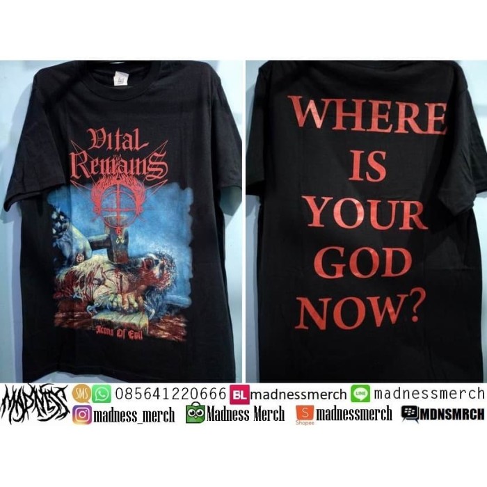 vital remains shirt