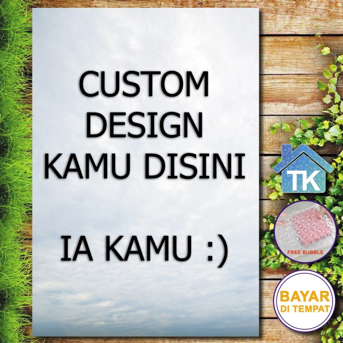 Jual Hiasan Dinding Custom Design Dekorasi  Rumah 