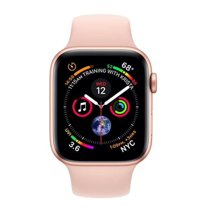 apple watch series 4 gold aluminum 44mm