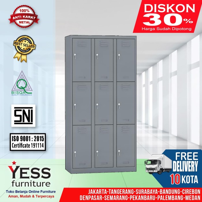 Jual Locker 9 Pintu ViP - V 409 - Kab. Sidoarjo - Yess ...