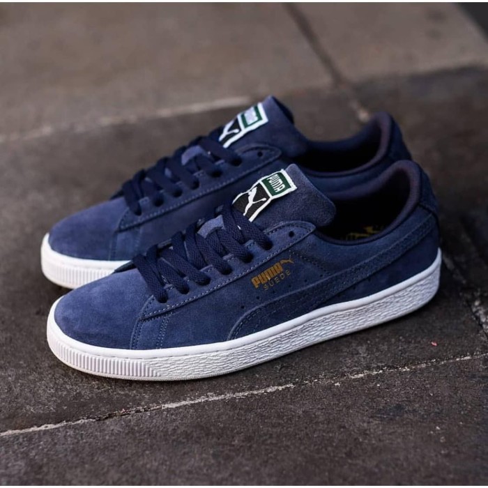 puma classic navy