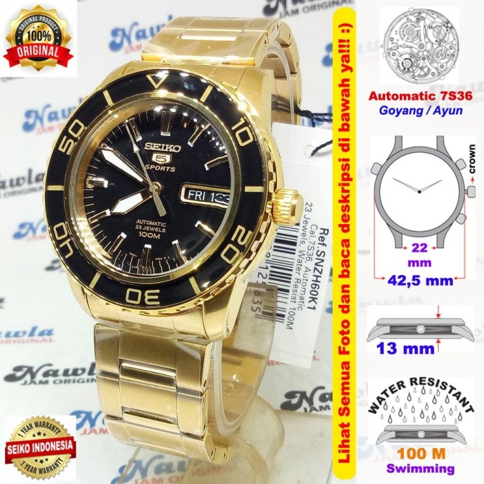 seiko 5 sports snzh60k1