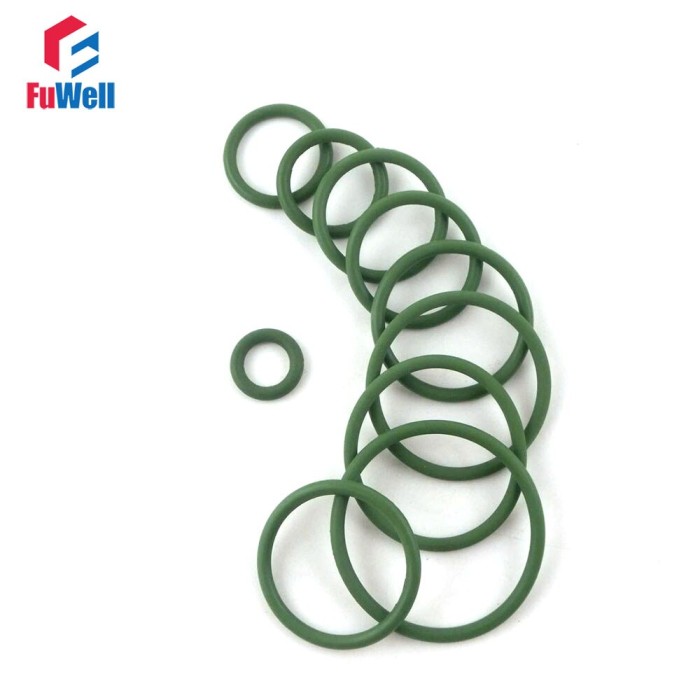 50 Pcs 12x9x1.5mm Sealing NBR O Rings Gaskets Washers for Automobile