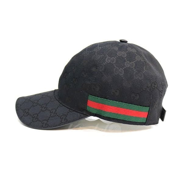 black gucci baseball hat