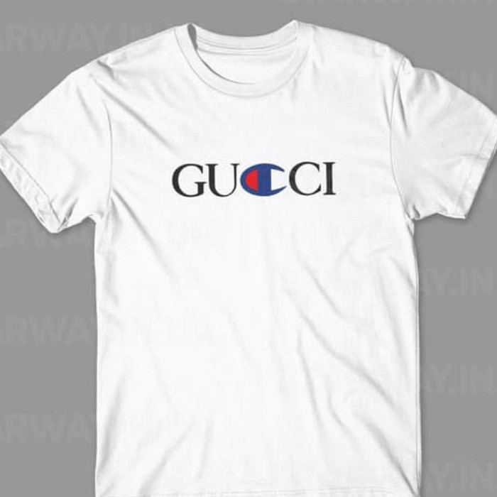 gucci x champion t shirt