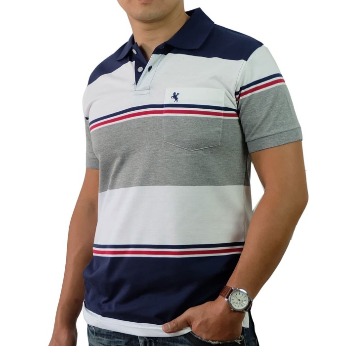 Jual PREMIUM EXPORT QUALITY kaos  polo  stripes kaos  kerah 