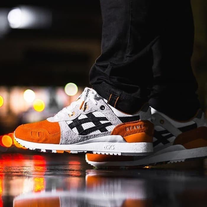 Beams Asics Black Koi Gel Lyte Iii Koi Orange Asics X Afew X Beams
