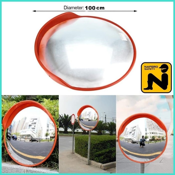 Jual CERMIN CEMBUNG KACA TIKUNGAN CONVEX MIRROR 100 CM ...