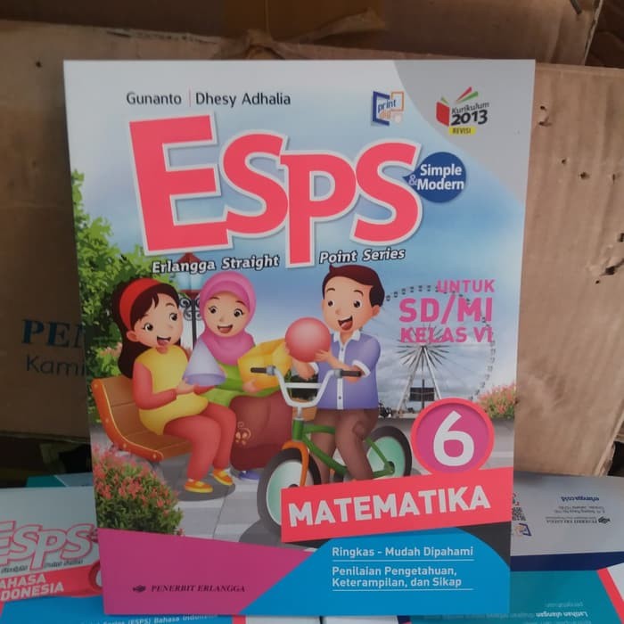 Jual Promo Buku Sd Kelas 6 Esps Matematika Kelas 6 Edisi Revisi K13 Jakarta Utara Gada Hidayat Tokopedia