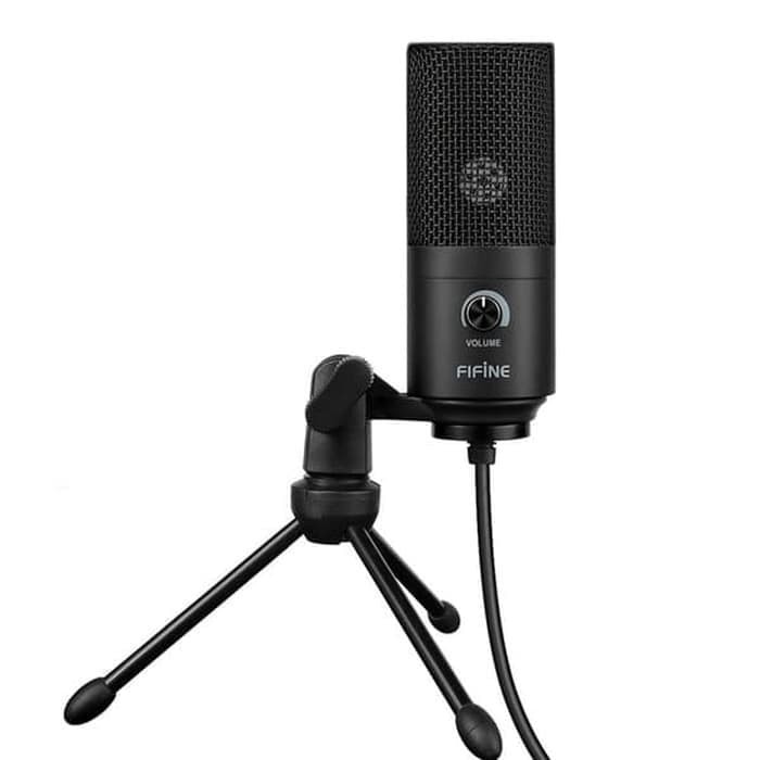 Jual fifine K669B USB Condenser Mic with Volume Control