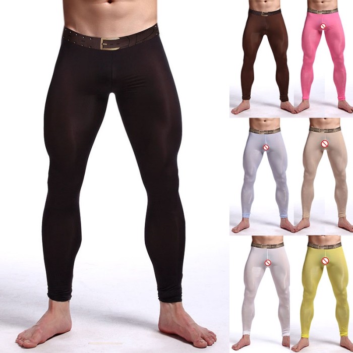 men in tight yoga pants