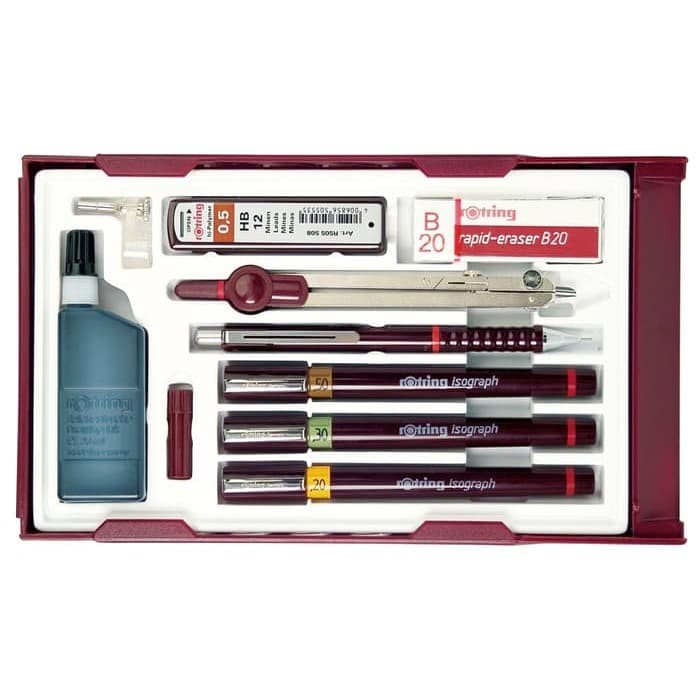 Jual ROTRING RAPIDO SET 0.1/0.3/0.5 - Kota Bandung