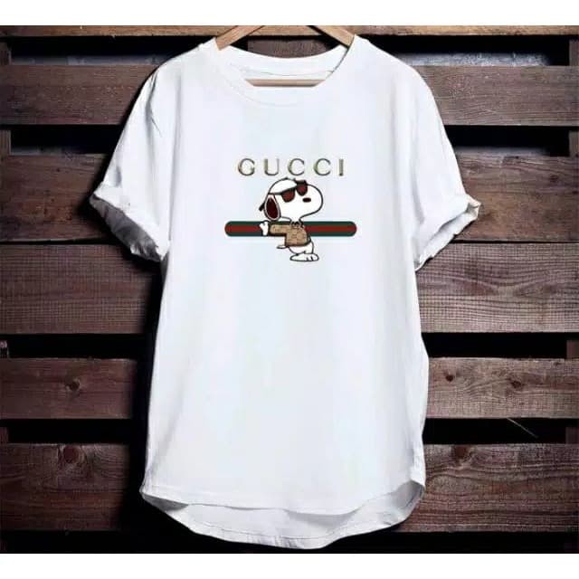 Jual Kaos  Katun Snoopy Gucci  tersedia size anak 0 12 tahun 