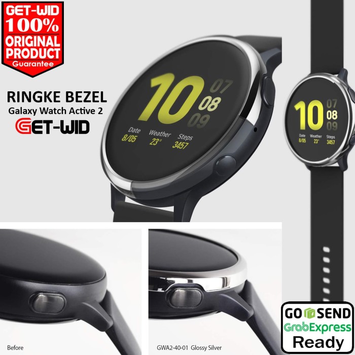 Jual Ringke Bezel Styling Galaxy Watch Active 2 Case Protection Cover
