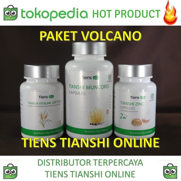 Jual VOLCANO Obat Herbal PRIA Ku   at Muncord Vitaline Zinc