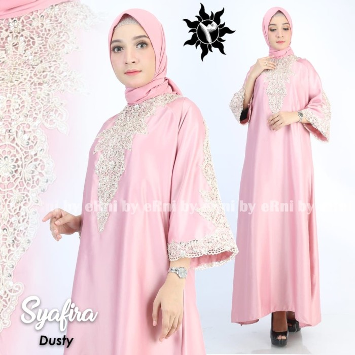 Foto Produk Kaftan Syafira Vol.2 Roberto Cavali full bordir payet original dari Winnie Collection