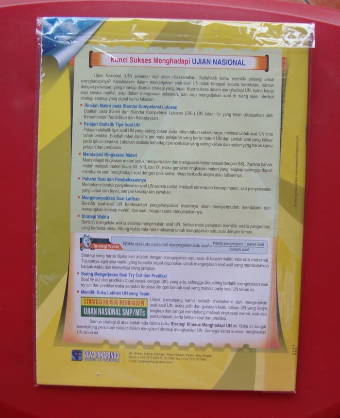 Contoh Soal Tpa Sd Ke Smp 2018