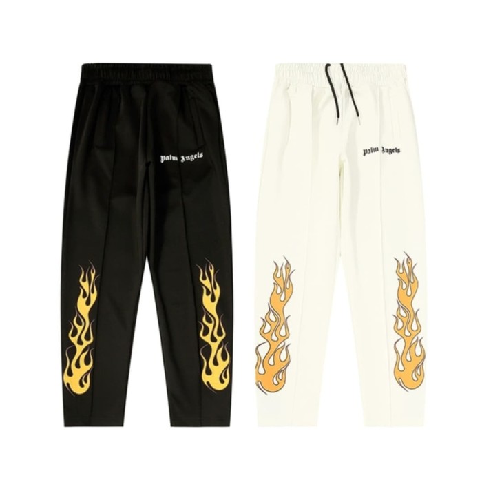 palm angels flame track pants