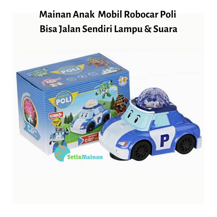 Jual Mobil Robocar Poli Mainan  Anak  Mobil Jalan Sendiri 