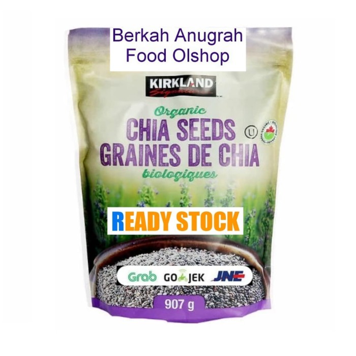 Jual Kirkland Signature Organic Chia Seeds Premium Gluten & GMO Free