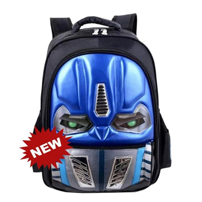 Jual NEW Tas TK Mata LAMPU ROBOT Transformers Ransel Anak