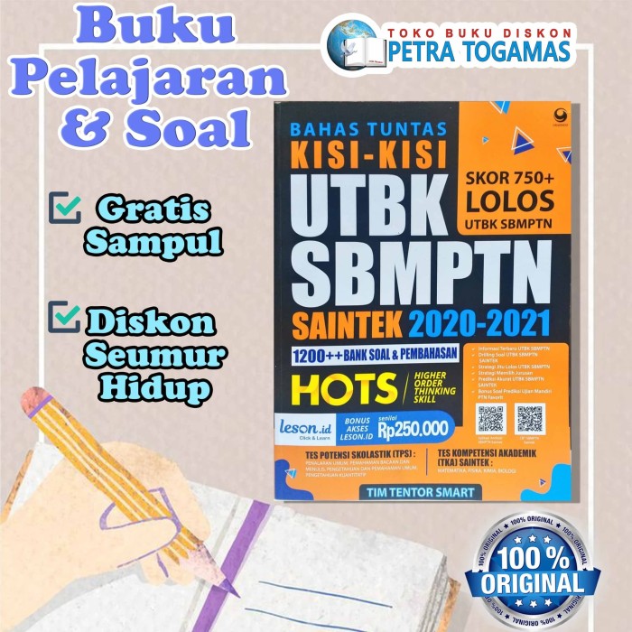Jual Bahas Tuntas Kisi Kisi Utbk Sbmptn Saintek 2020 2021 Kota Surabaya Petra Togamas Surabaya Tokopedia