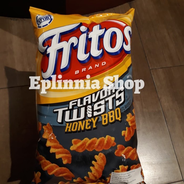 Jual Lay's Fritos Frito Twists Honey Bbq Flavour 283,5 gr Jakarta