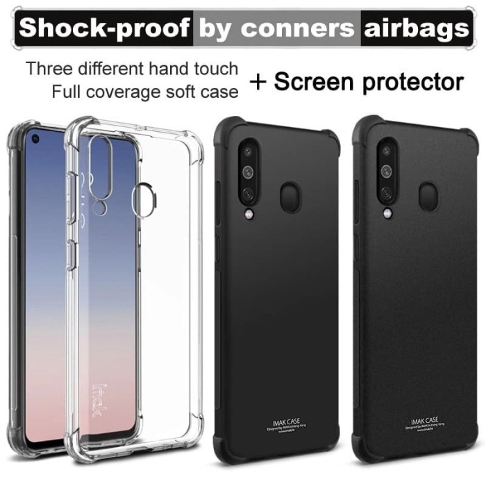 Jual iMak Case Samsung A20s Airbag Shock Resistant Soft