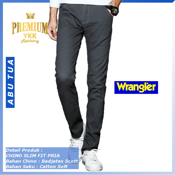 Jual Celana  Chino WRANGLER  Pria  Celana  Panjang  Pria  