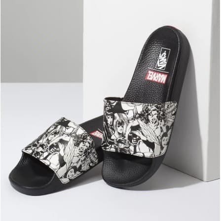 Jual Sandal Karet Sintetis Vans x Marvel Premium Terlaris Jual Sandal Karet Sintetis Vans x Marvel Premium Terlaris