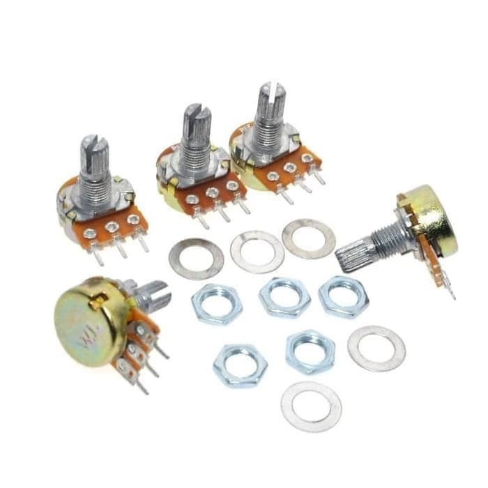 RK1114GH 6 Pin Dual Channel Audio Mixer Potentiometer 103 B10K B50K 10K 50K - Foto 2