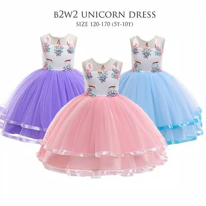 baju dress unicorn