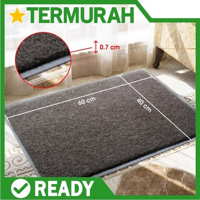 Jual Keset Karpet Karet Anti Slip Kamar Mandi 60x40 cm 