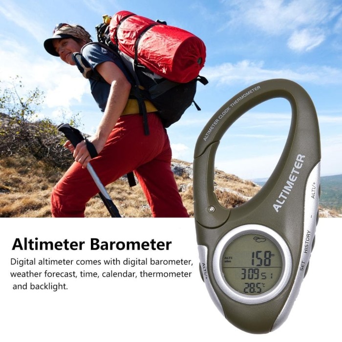 Jual 8 in 1 Mini LCD Digital Compass Altimeter Barometer