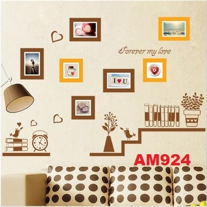 Jual WALL STICKER STIKER  DINDING  DEKORASI 60X90 AM924 